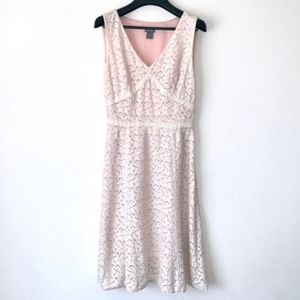 Ann Taylor lace cocktail dress